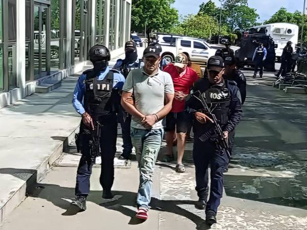 Imputados en el caso del crimen del ambientalista Juan Antonio López.