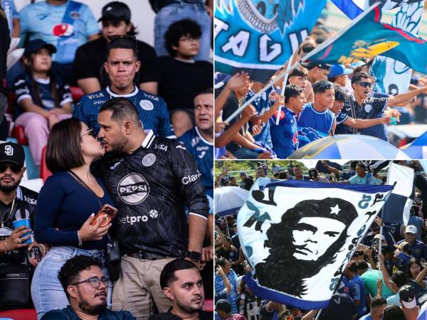 Así se vivió el espectacular ambiente previo a la gran final entre Motagua y Marathón, con un estadio lleno de color, pasión, el impresionante show de La Revo y hasta el romántico beso de una famosa periodista.