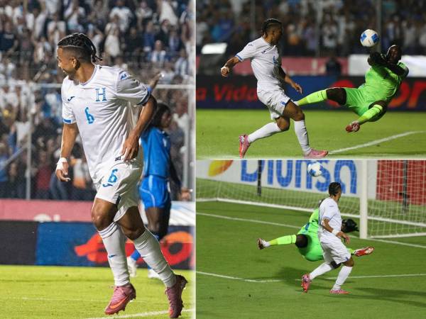 Rigo Rivas definió por encima del portero de Haití y puso en ventaja a Honduras.