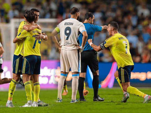 Cristiano Ronaldo asistió a Joao Félix para el segundo gol del Al Nassr ante el equipo de Benzema.