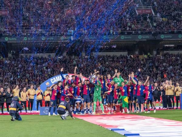 Barcelona es el vigente campeón de la Liga de España.
