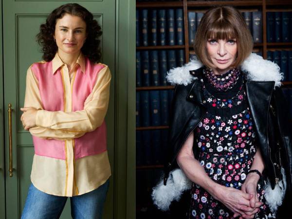 Chloe Malle y Anna Wintour.