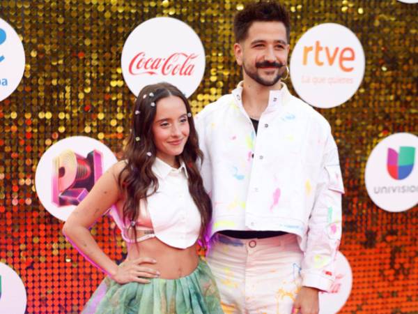 Camilo y su esposa Eva Luna.