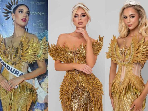 Durante la cena de gala del certamen Miss Universo 2025 en Tailandia, Alejandra Fuentes, representante de Honduras, apareció con un vestido de gala que rápidamente llamó la atención por su diseño deslumbrante... y por haber sido usado también por Miss Bélgica y Miss USA.