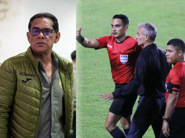 Rolin Peña atizó contra el arbitraje de Saíd Martínez en la Gran Final Olimpia - Marathón.