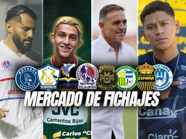 El mercado de fichajes del fútbol de Honduras está que arde. Marathón se arma hasta los dientes,