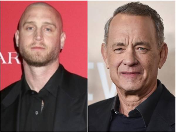 Chet Hanks y su padre Tom Hanks.