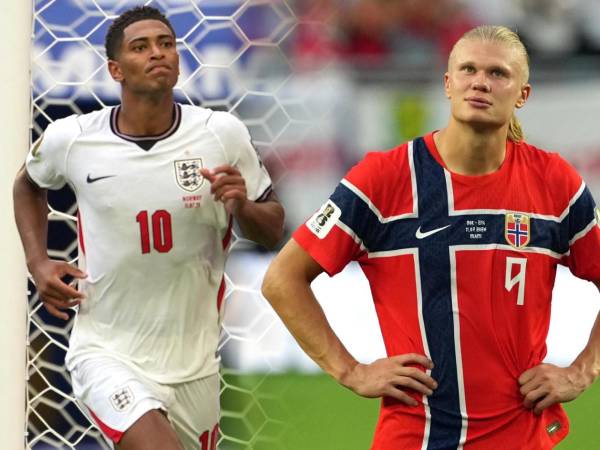 Bellingham le dio el triunfo a Inglaterra en los cuartos de final ante Noruega.