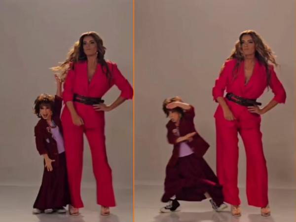 Este fue el momento en el que ocurrió el percance, Cecilia empujó a La Güereja y ella no se había parado bien, por lo que el impacto fue fuerte.