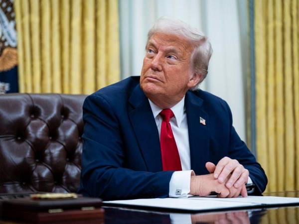 Fotografía del presidente Donald Trump.