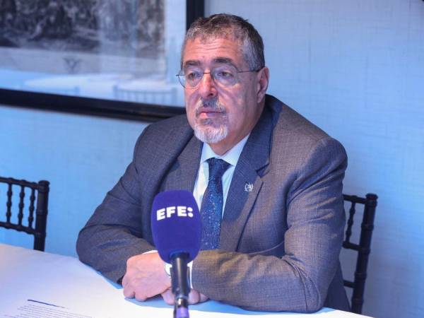 El presidente de Guatemala, Bernardo Arévalo de León. EFE/Olatz Castrillo