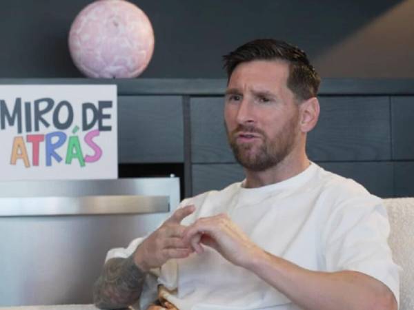 Messi hizo varias confesiones sobre su vida y carrera deportiva.