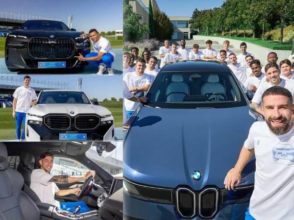 Los futbolistas del Real Madrid y cuerpo técnico estrenan carros BMW para esta temporada 2025-2026. ¿Quién se llevó el más caro y quién el más barato?