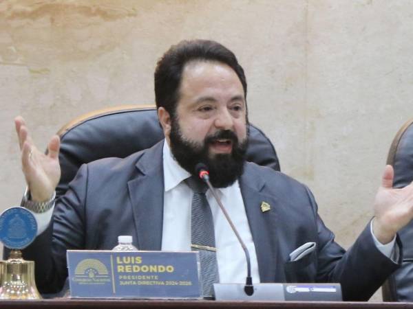 Luis Redondo, presidente del Poder Legislativo de Honduras.