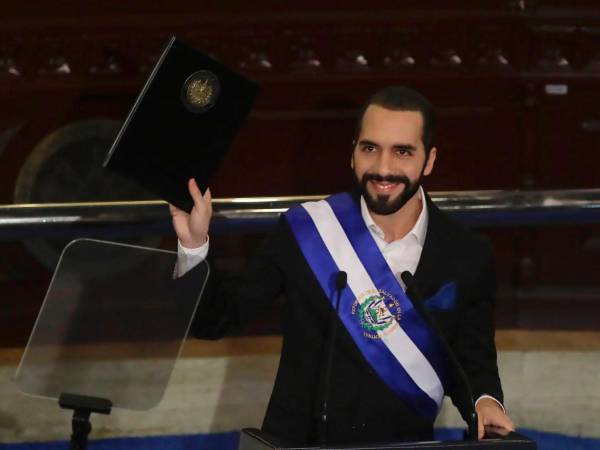 Nayib Bukele, presidente de El Salvador.