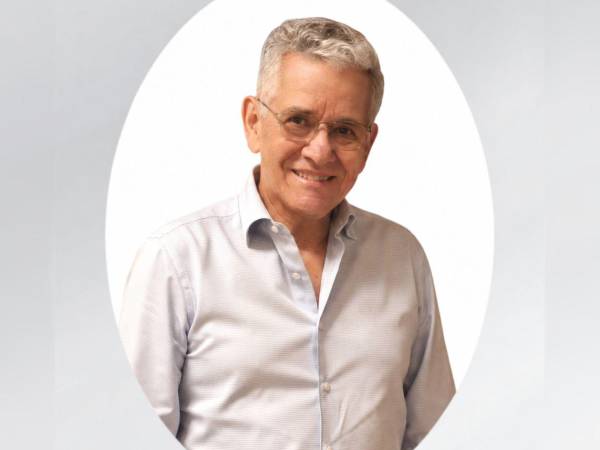 Fotografía en vida del empresario Luis Romeo Rendón, compartida por su familia.