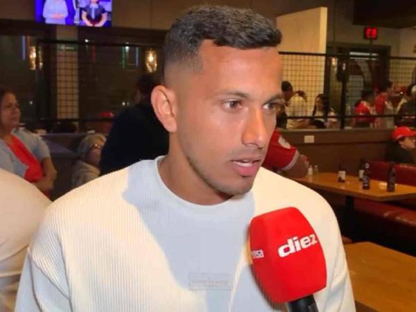 Edwin Rodríguez en entrevista tras ganar la 40 con Olimpia en Liga Nacional.