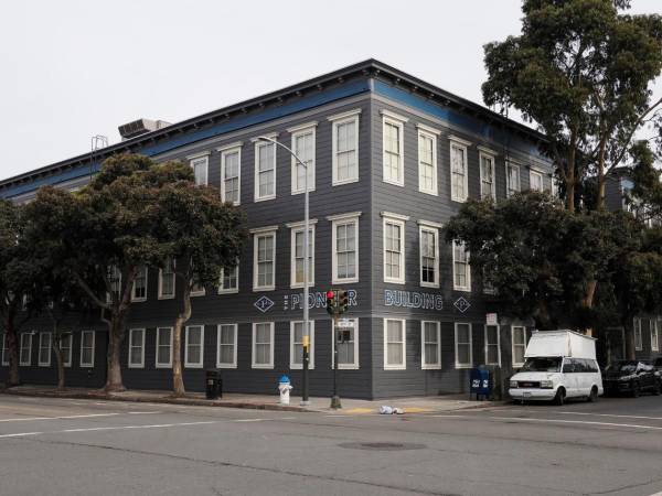 Fotografía de archivo de la oficina principal de la tecnológica Open IA.