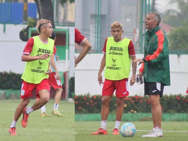 Carlos Chuy Pérez ya se incorporó a los entrenamientos con Marathón.