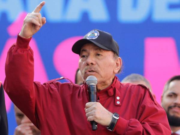 Daniel Ortega, cuestionado presidente de Nicaragua.