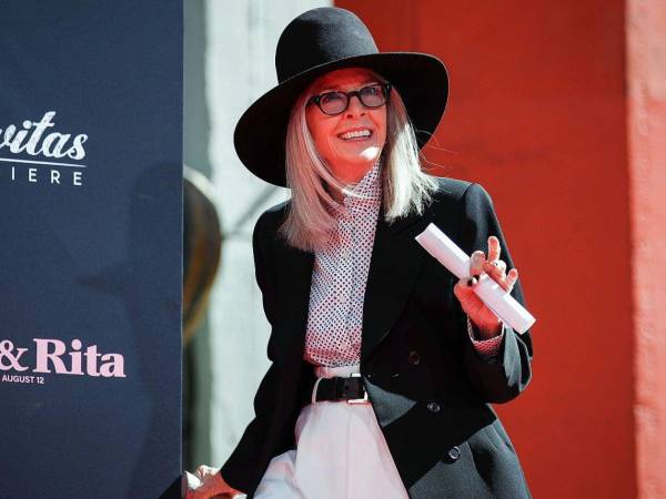 La actriz Diane Keaton en una imagen de archivo.