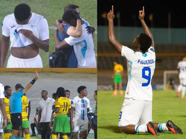 En imágenes el triunfo de Honduras por 0-1 contra Jamaica en la Concacaf Nations League con gol de Keyrol Figueroa, una victoria que se convierte en la primera en la historia catracha en Kingston.