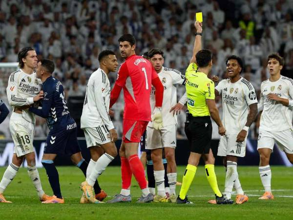 La bronca se armó en el tramo final de la derrota del Real Madrid ante el Celta de Vigo.
