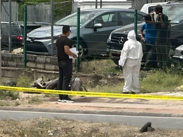 Una de las personas involucradas en el accidente murió de inmediato en el lugar.