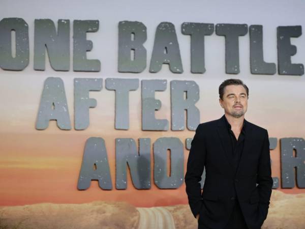 Fotografía de archivo del actor Leonardo DiCaprio en el estreno en el Reino Unido de 'One Battle After Another'. EFE/EPA/TOLGA AKMEN