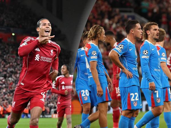 El Liverpool se llevó el triunfo 3-2 sobre el Atlético de Madrid con un gol en el tiempo de descuento, en la Champions League.