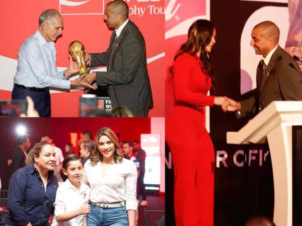 ¡Histórico y con invitados de lujo! La Copa del Mundo está en Honduras y este sábado 14 de febrero fue presentada en Expocentro, San Pedro Sula.