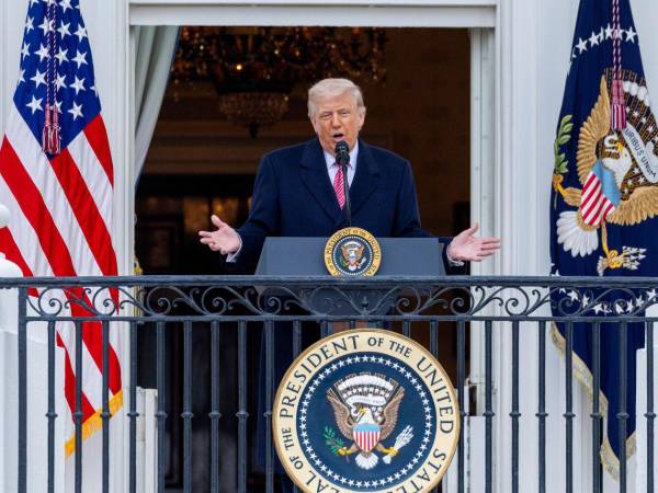 Donald Trump, el presidente de Estados Unidos.