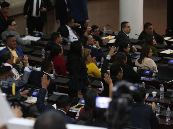 Diputados durante la sesión del 26 de febrero.