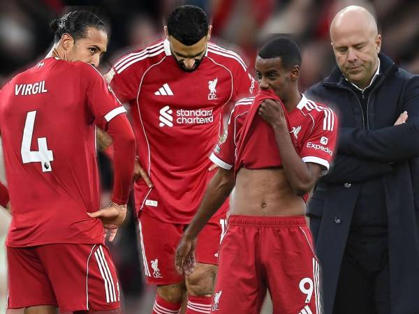 Liverpool no levanta cabeza y va en picada en la Premier League, donde la temporada pasada fue campeón y este nuevo curso está dando pena. ¡Dolorosas imágenes de lo que ocurrió este sábado en Anfield!