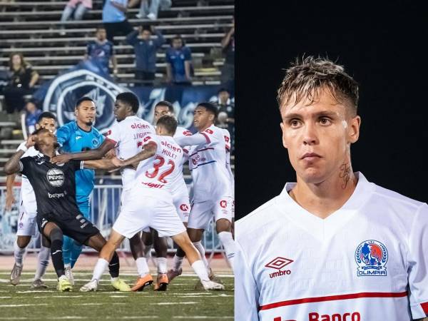 Agustín Mulet se fue a los golpes con Riky Zapata y ambos futbolistas terminaron expulsados.