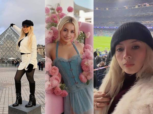 Ella es la bella 'barbie' hondureña que cautivó por varios países de Europa junto a legionario catracho durante estas vacaciones navideñas.