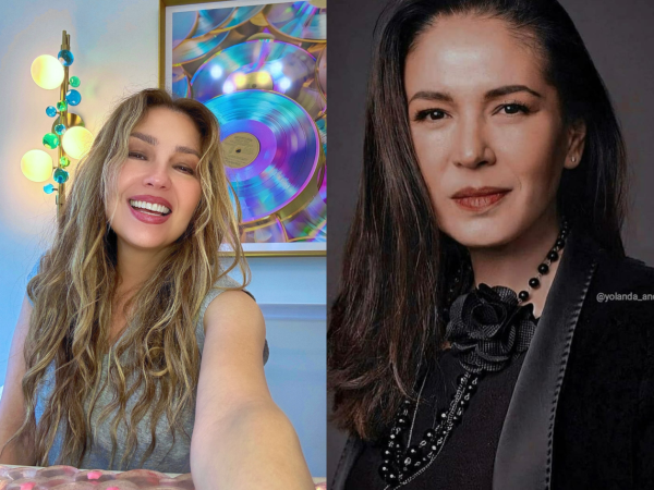 La cantante Thalía volvió a demostrar el cariño que siente por Yolanda Andrade al sorprenderla con una enorme cobija tejida a mano, un detalle que rápidamente se volvió viral en redes sociales.