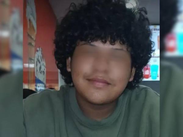 El joven Omar Ovidio Muñoz Domínguez de 14 años.