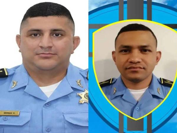 La Policía Nacional rindió homenaje al comisario póstumo Joel Esteban Vargas Ordóñez y al subcomisario póstumo Freddy Adrián Contreras Zelaya, asesinados el 18 de noviembre en distintos enfrentamientos armados, en Chamelecón y Juticalpa, Olancho.