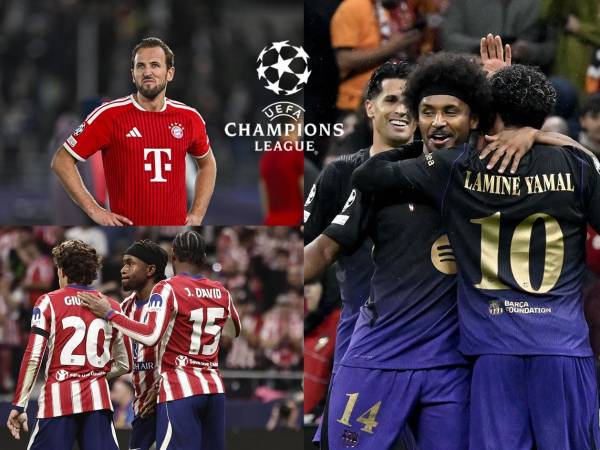 La tabla de posiciones de la fase liga de la UEFA Champions League tras el triunfo del Barcelona ante Galatasaray.