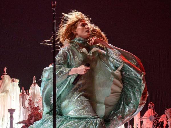 La cantante Florence Welch de Florence And The Machine.