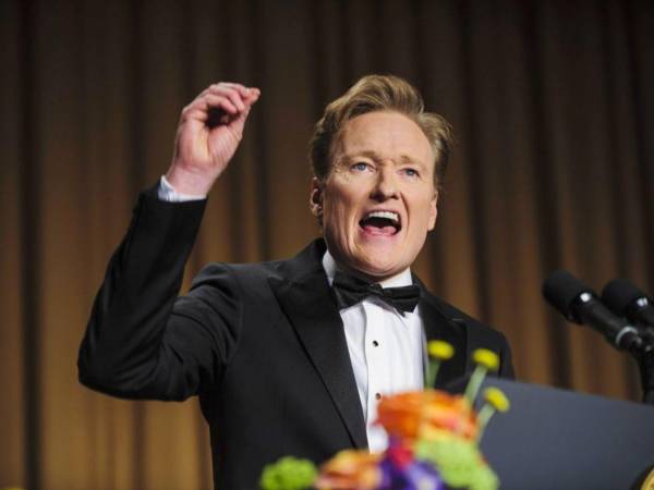 El presentador y comediante Conan O'Brien.