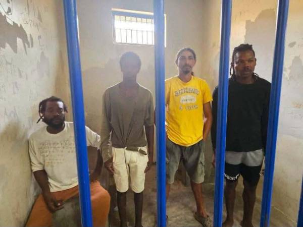 Los capturados fueron identificados como Deinor Osmany Mejía Arzú, Irbin René López Cortés, Carlos Enrique Fernández Guzmán, Onil Riboberto Hernández Zelaya y Sara Abigail Acosta Acosta.