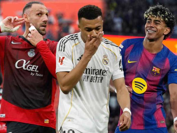 Mbappé corre riesgo en la cima: goleador marcó doblete y acorta más la distancia con el francés en la Liga Española.