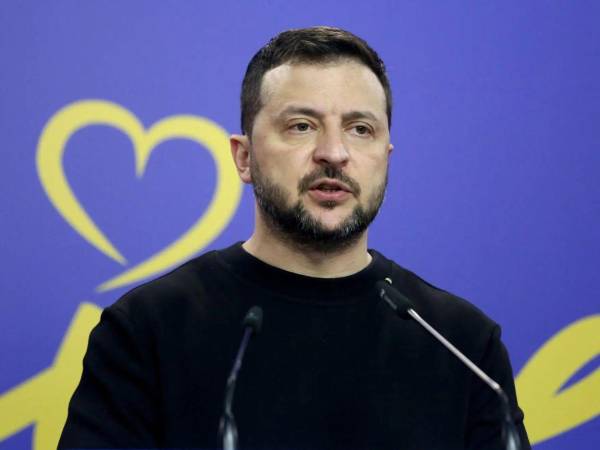 El presidente de Ucrania, Volodímir Zelenski.