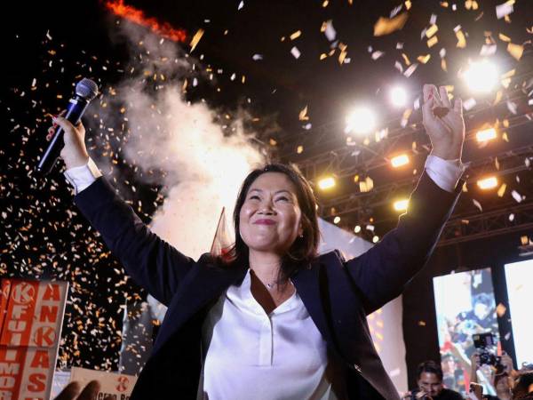 Keiko Fujimori fue declarada ganadora de la segunda vuelta presidencial en Perú.