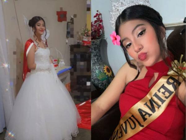 Fotos de Génesis Gutiérrez, la hermosa reina juvenil de Pueblo Nuevo, Petoa, Santa Bárbara.