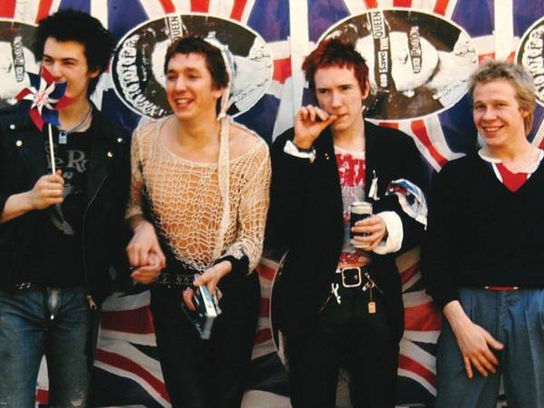 La banda británica The Sex Pistols.