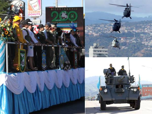 Las Fuerzas Armadas de Honduras realizaron este domingo una conmemoración especial por los 200 años de creación del Ejército, marcada por un amplio despliegue militar en las principales calles de Tegucigalpa.