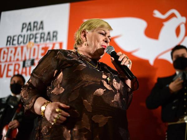 Paquita la del Barrio en una foto de archivo.